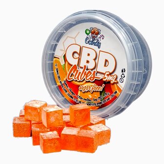 CBD Cubes Orange 5 mg
